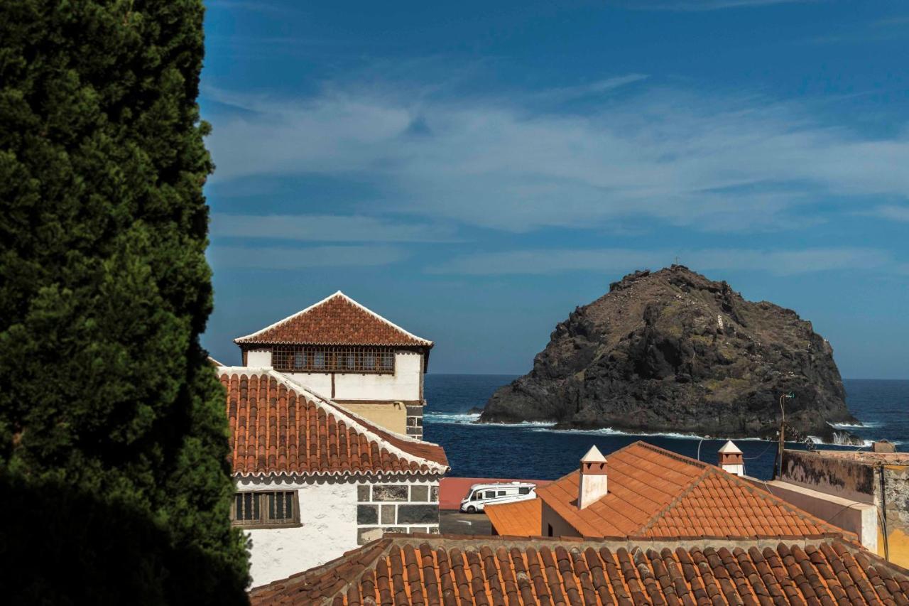 Vivienda El Cipres. Terraza Con Espectaculares Vistas Al Mar. Leilighet Garachico  Eksteriør bilde